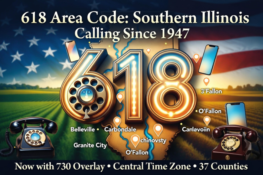 618 area code