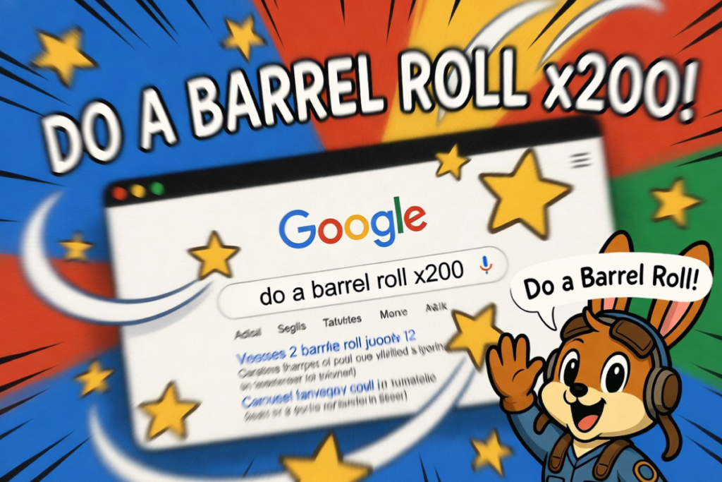 What Does "Do a Barrel Roll x200" Actually Do? do a barrel roll x200